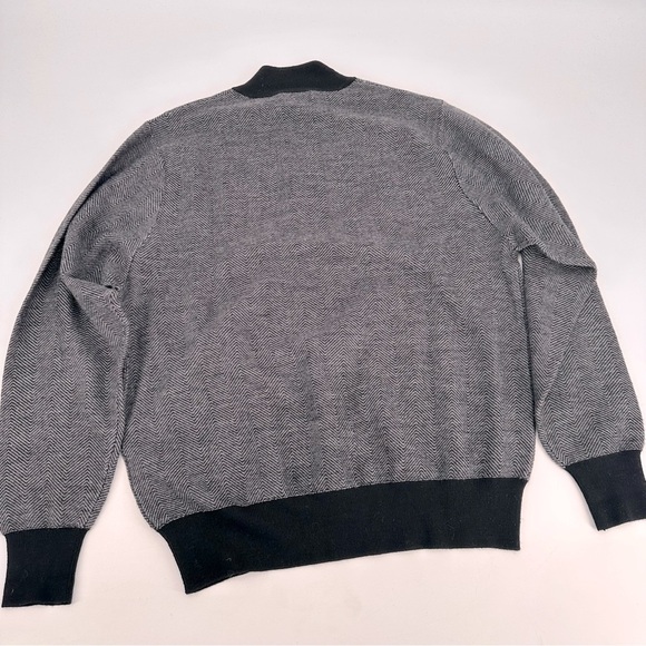 Peter Millar 100% Extra Fine Merino Wool Quarter Zip Pullover Sweater Medium - Picture 6 of 6